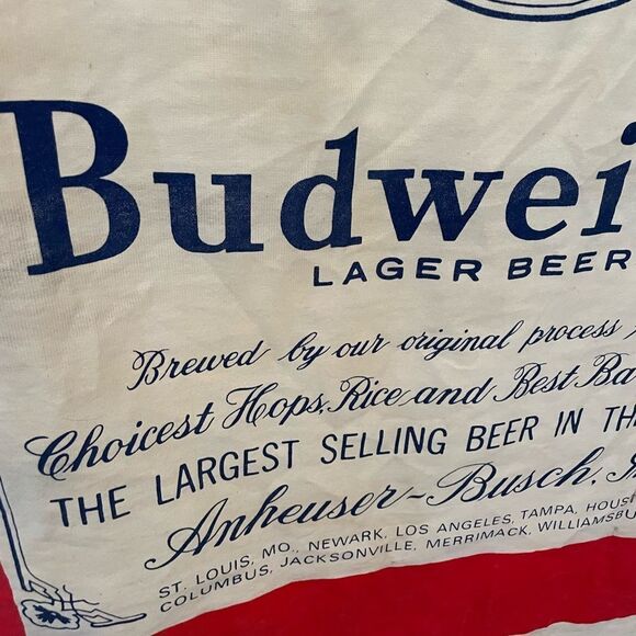 Anheuser Busch Budweiser BIG Flag Banner - Picture 7 of 16